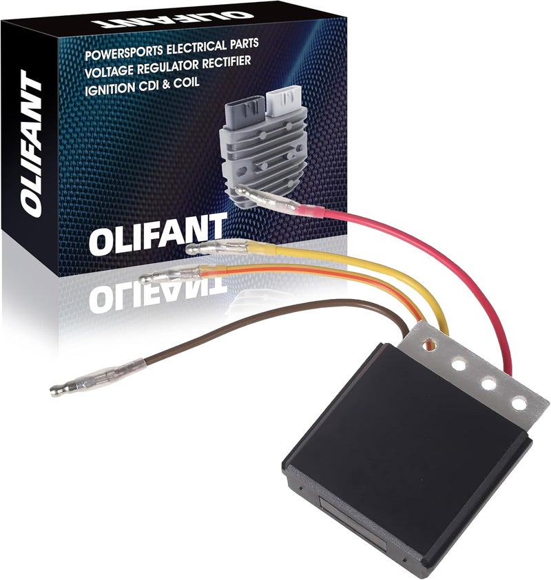 OLIFANT Voltage Regulator Rectifier For Polaris Sportsman 500 98-02 /Ranger 500 6X6 98-03 Ranger 500 4X4 01-03/Scrambler 500 97-02/Magnum 500 4X4 99-02/Big Boss 500/Worker 500 2203636 4060173 - Image 1